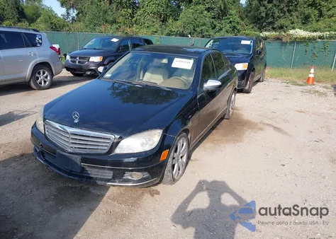 2008 Mercedes-Benz C 300 Luxury 4Matic from USA, damaged, VIN WDDGF81X18F150088